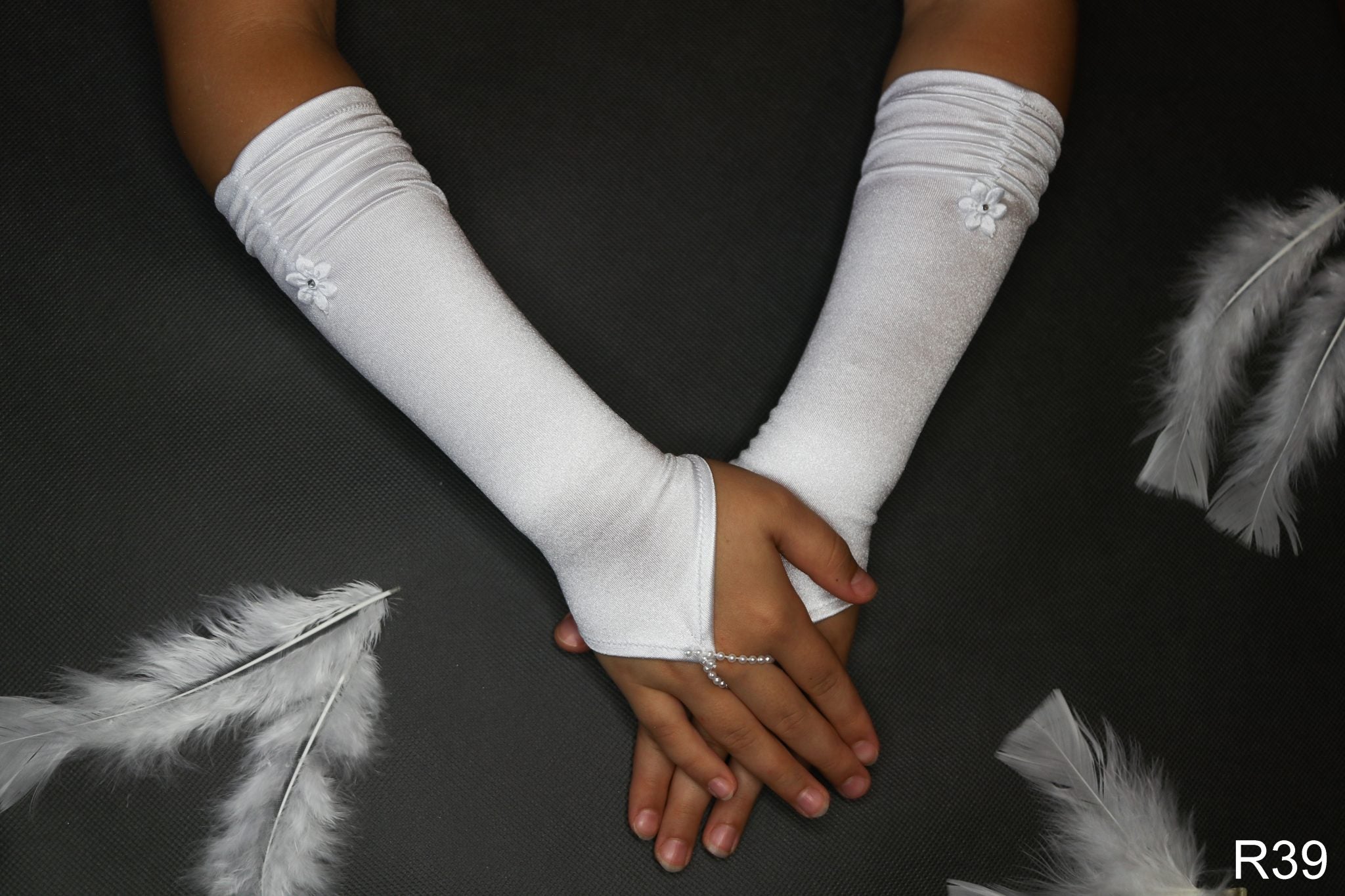 RĘKAWICZKI BEZ PALCÓW 39